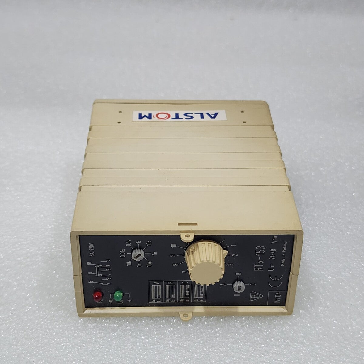 ALSTOM RTX-153 TIME RELAY 24-48V AC/DC