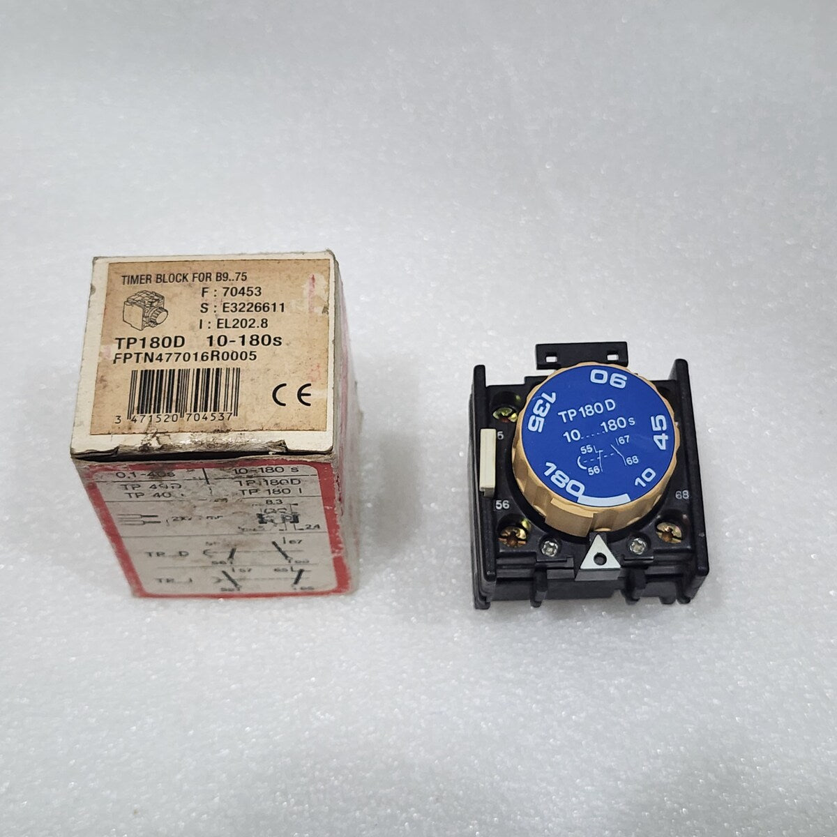 ABB TP180D TIMER BLOCK FPTN477016R0005 10-180S