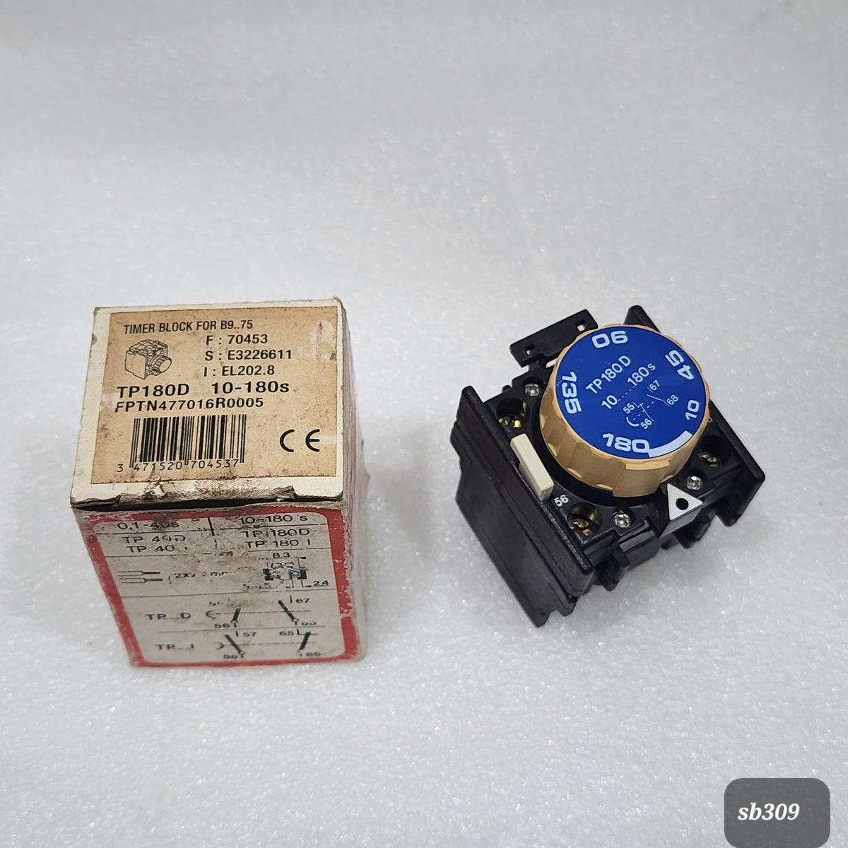 ABB TP180D TIMER BLOCK FPTN477016R0005 10-180S