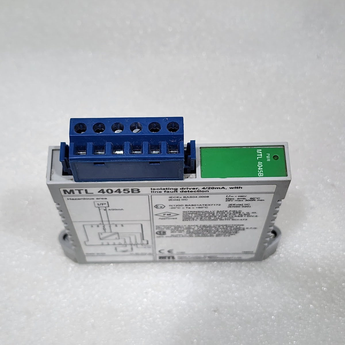 MEASUREMENT TECHNOLOGY MTL 4045B ISOLATING DRIVER 4/20mA