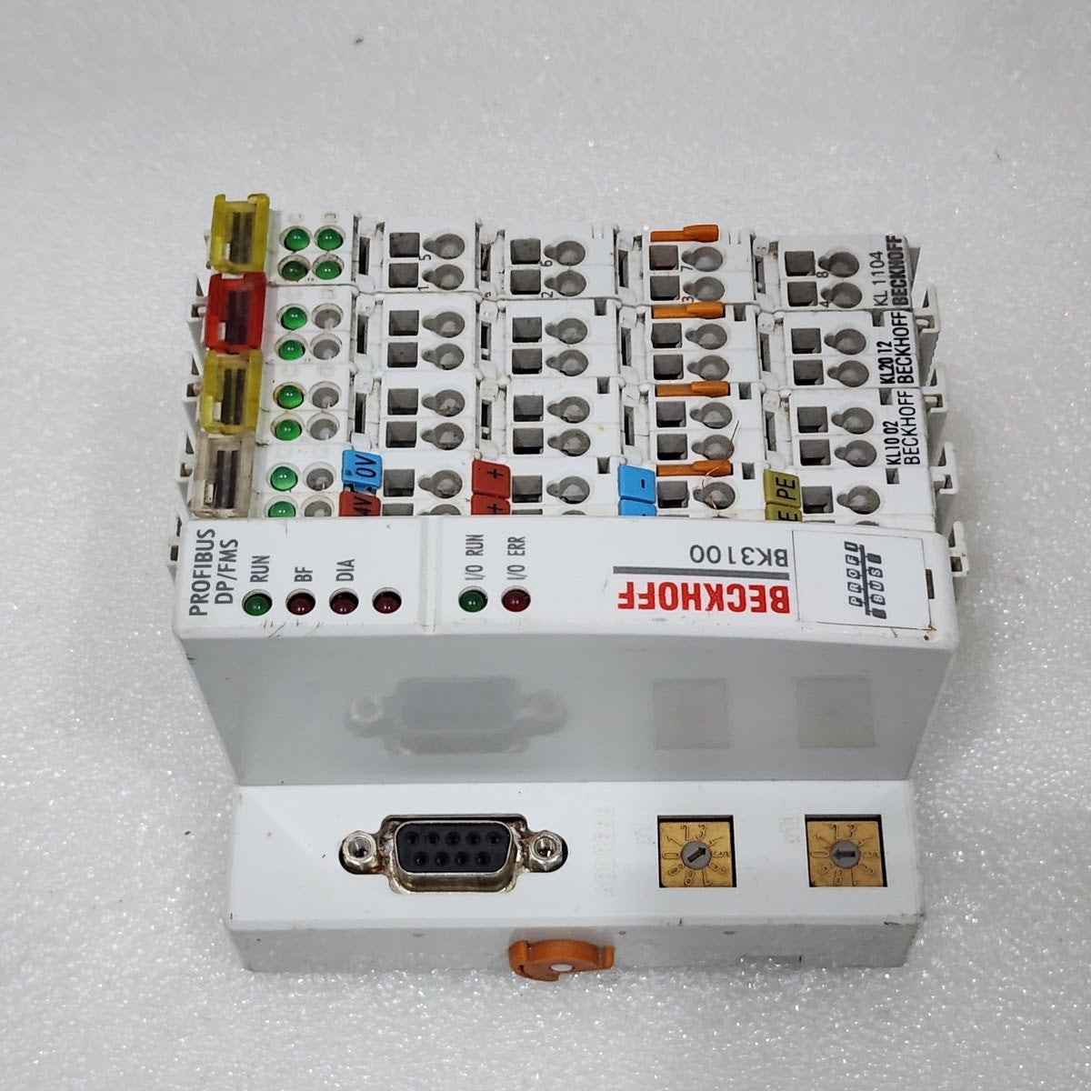 BECKHOFF BK3100 PLC KL1002 KL2012 KL1104