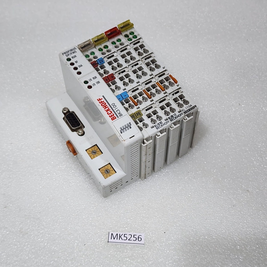 BECKHOFF BK3100 PLC KL1002 KL2012 KL1104