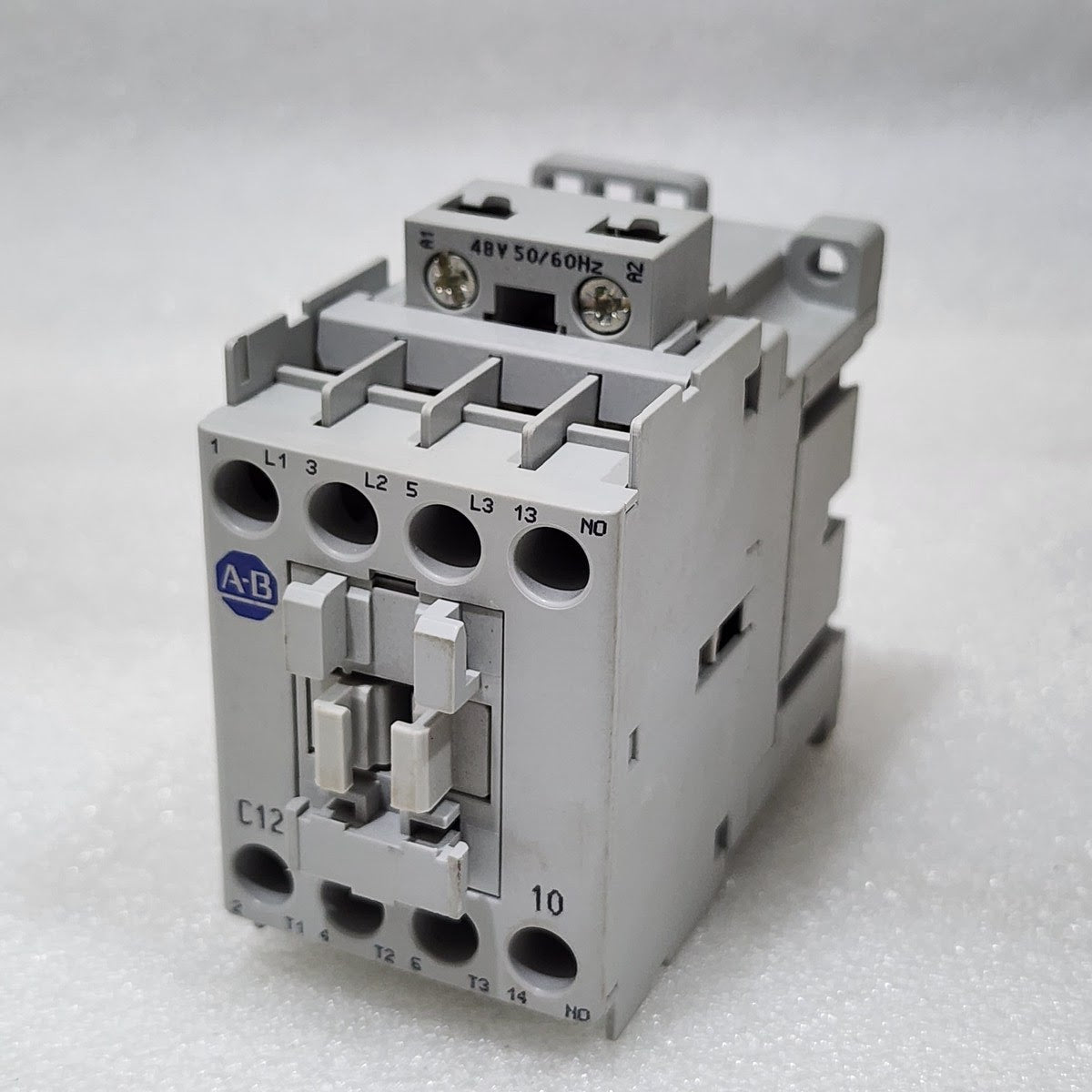 ALLEN BRADLEY CAT 100-C12-10 SER A MAGNETIC CONTACTOR COIL VOLTAGE 48V