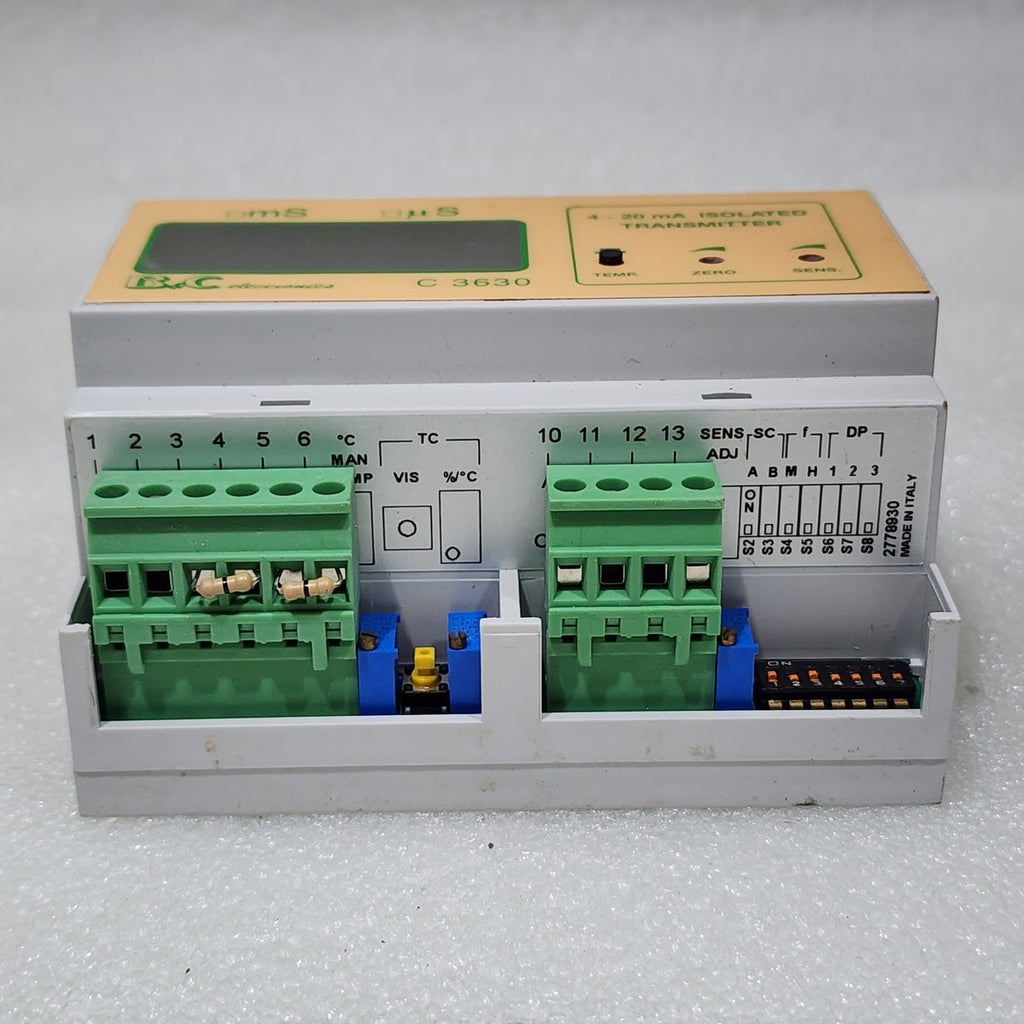 B&C ELECTRONICS C 3630 ISOLATED TRANSMITTER
