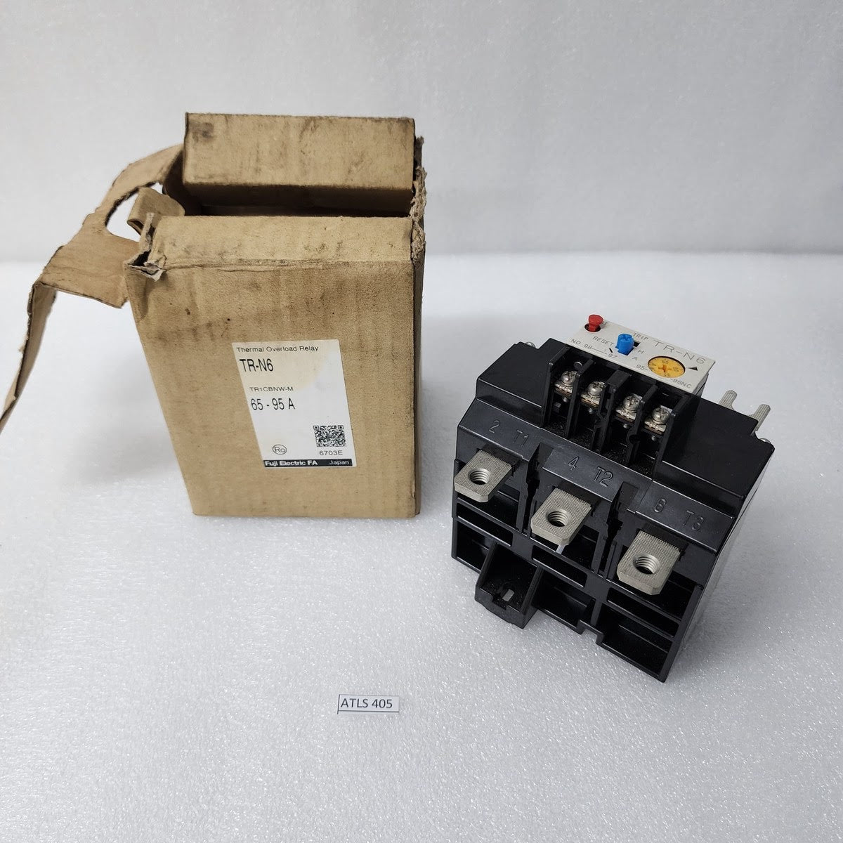 FUJI ELECTRIC TR-N6 THERMAL OVELROAD RELAY 65-95 A