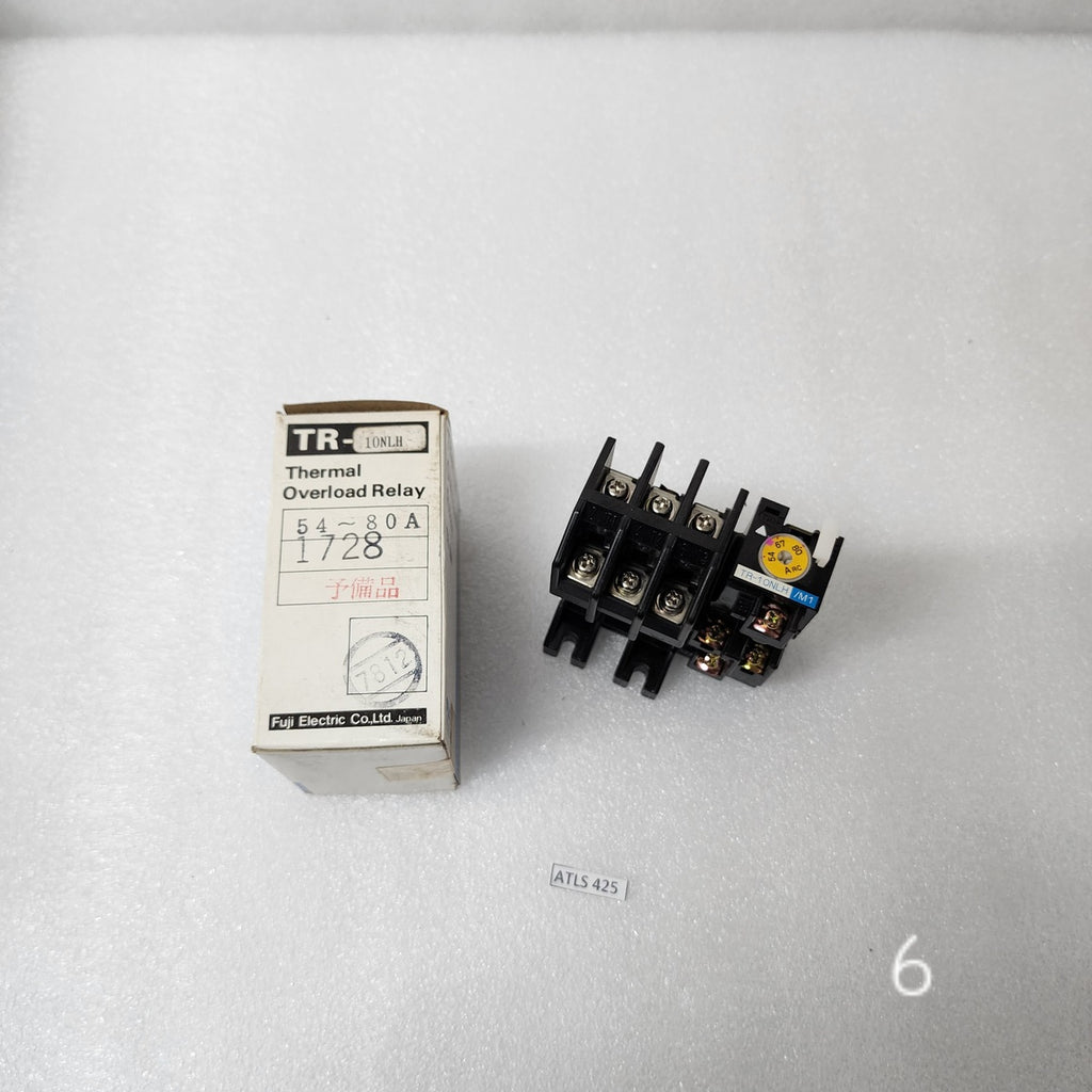 FUJI ELECTRIC TR-10NLH/M1 THERMAL OVERLOAD RELAY 54-80A TR10NLH