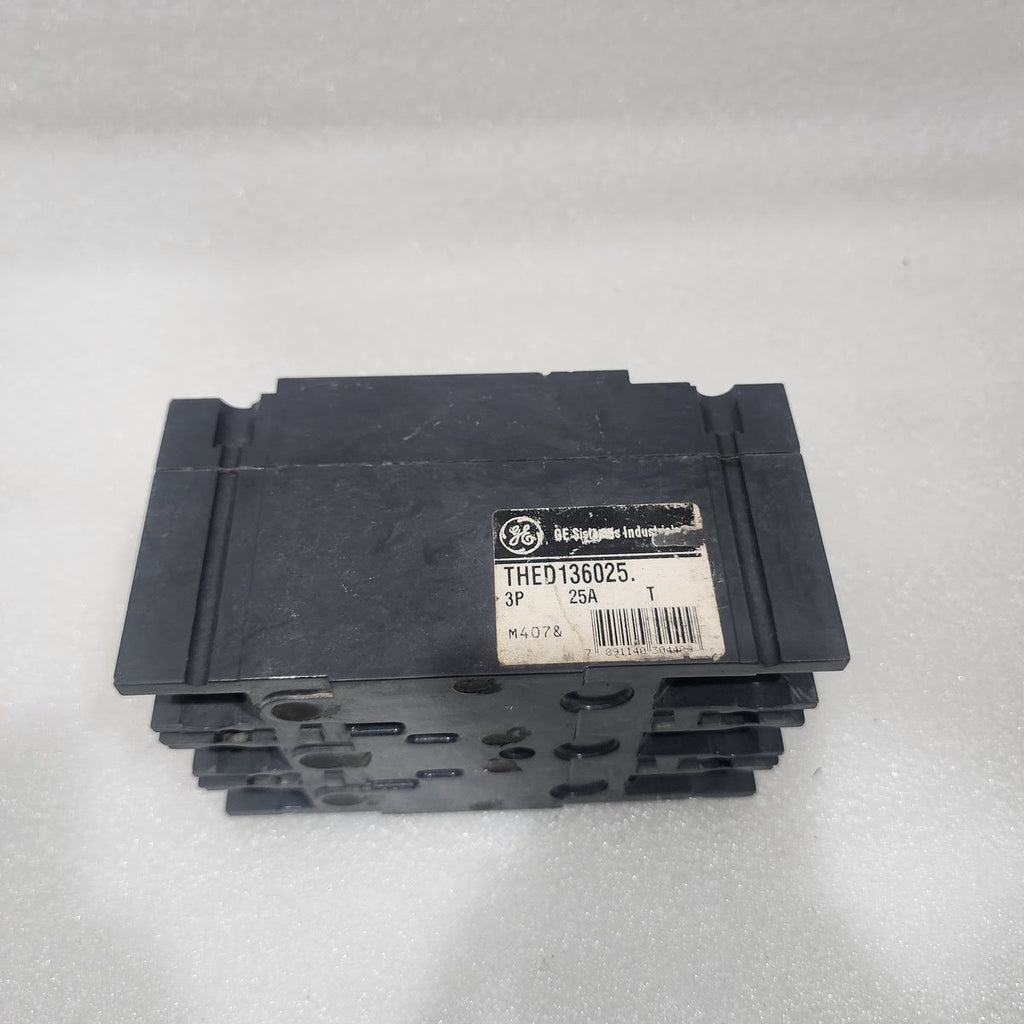 GE THED136025 3-POLE CIRCUIT BREAKER 25A GENERAL ELECTRIC