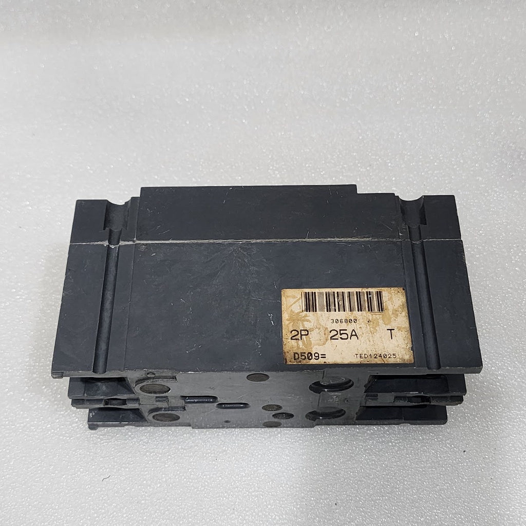 GE TED124025 2-POLE CIRCUIT BREAKER 25A GENERAL ELECTRIC