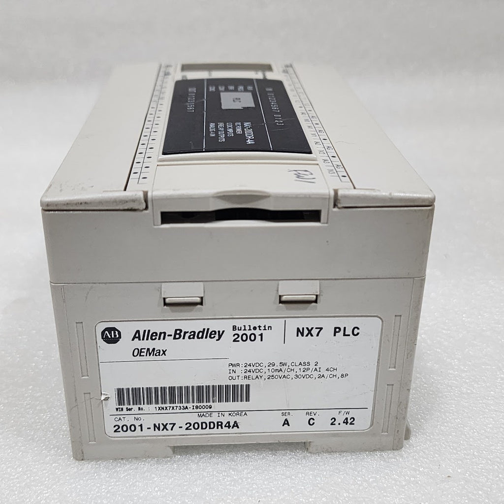 ALLEN BRADLEY OEMAX CAT 2001-NX7-20DDR4A SER A PLC