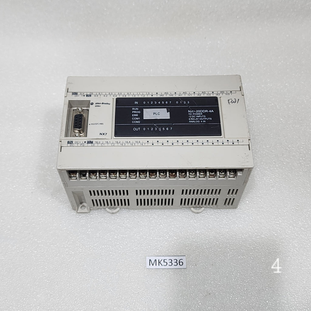ALLEN BRADLEY OEMAX CAT 2001-NX7-20DDR4A SER A PLC
