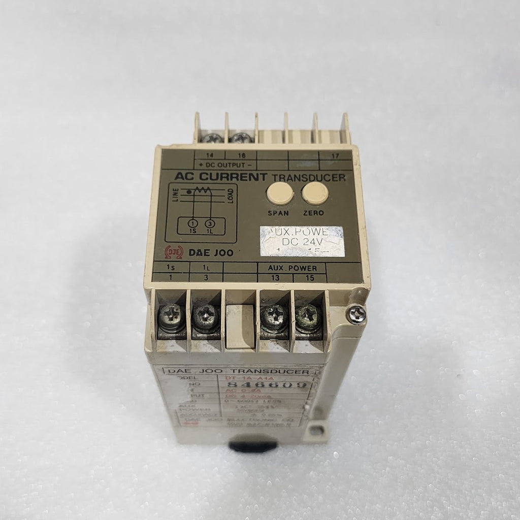 DAE JOO DT-1A-A1A AC-CURRENT TRANSDUCER 24VDC