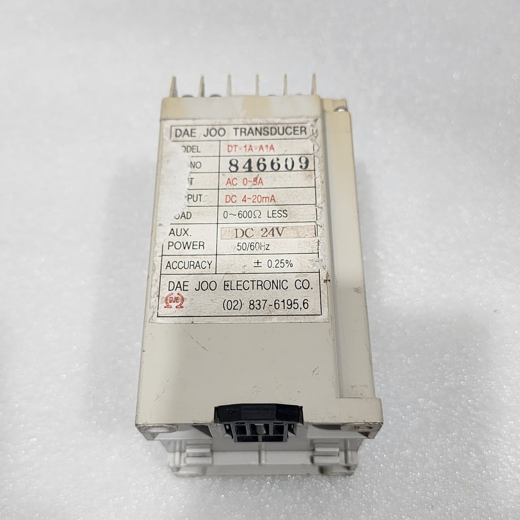 DAE JOO DT-1A-A1A AC-CURRENT TRANSDUCER 24VDC