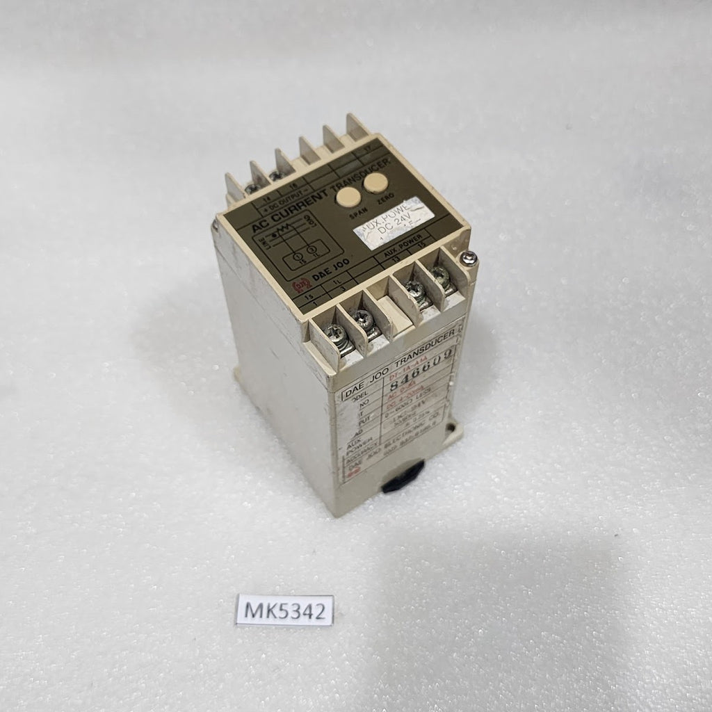 DAE JOO DT-1A-A1A AC-CURRENT TRANSDUCER 24VDC