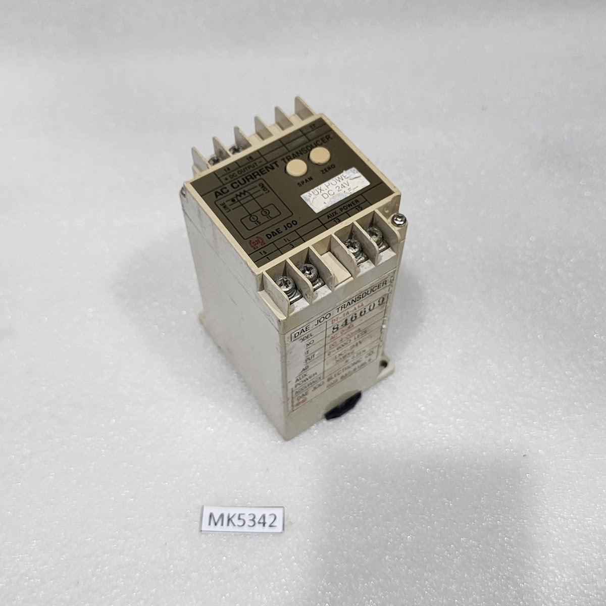 DAE JOO DT-1A-A1A AC-CURRENT TRANSDUCER 24VDC