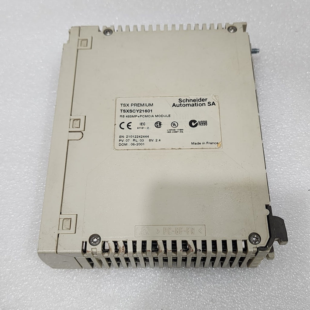 TSXSCY21601 RS 485MP + PCMCIA MODULE