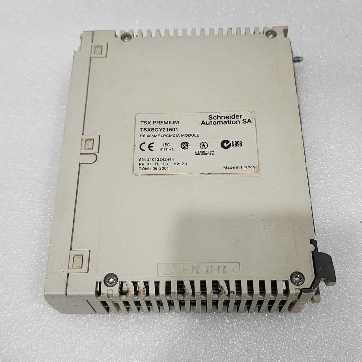 TSXSCY21601 RS 485MP + PCMCIA MODULE