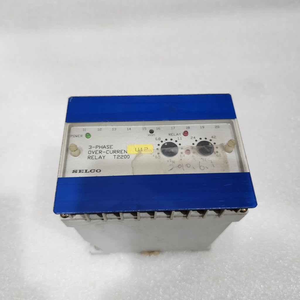 SELCO T2200-46 3-Phase Overcurrent Relay | 5A | 380 / 440V AC
