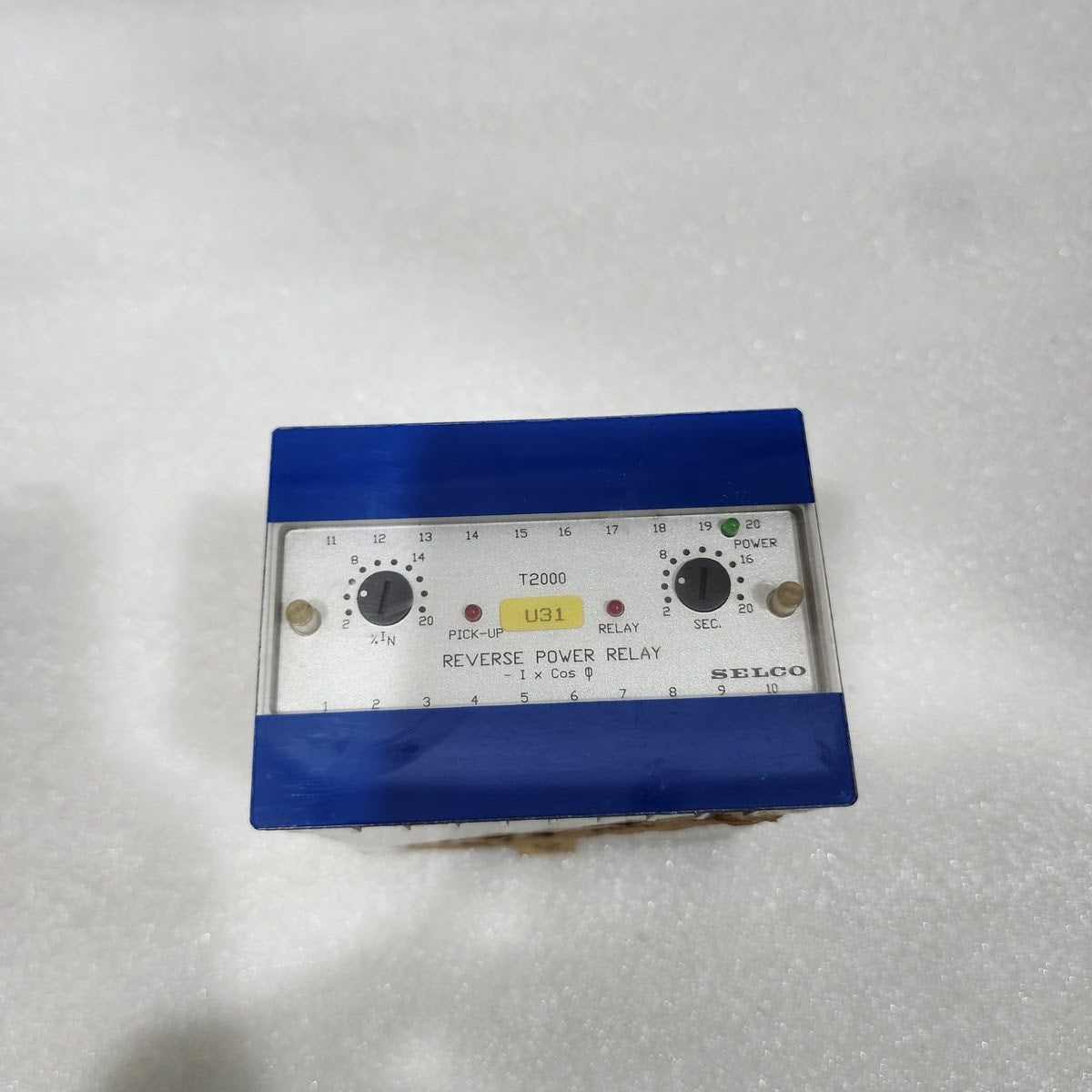 SELCO T2000-02 REVERSE POWER RELAY | 3-PHASE GENERATOR PROTECTION RELAY | 440/38