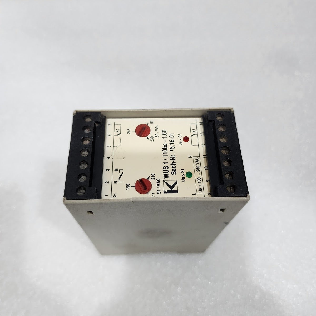 KLASCHKA WUS 1/110BA-1.60 RELAY 16.16-51 100-280V