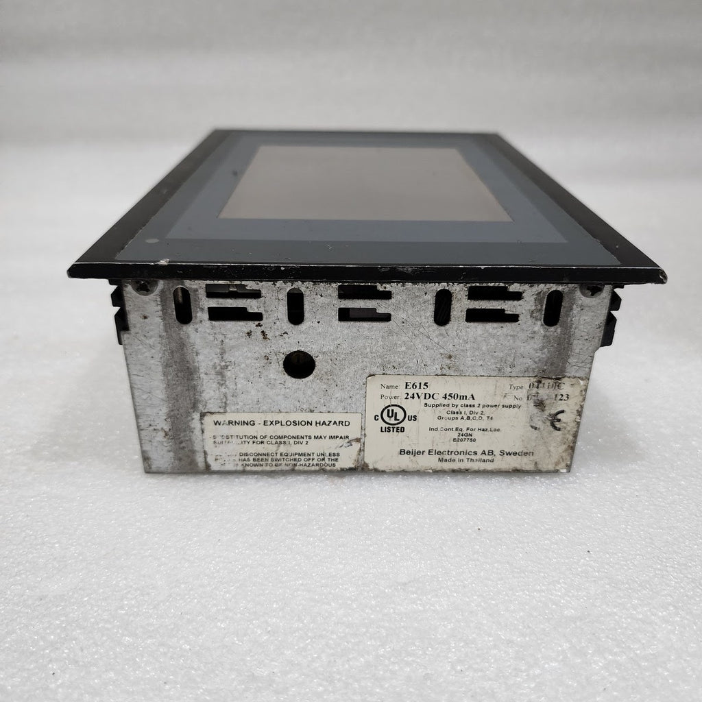 BEIJER E615 HMI OPERATOR PANEL  04410C 24VDC