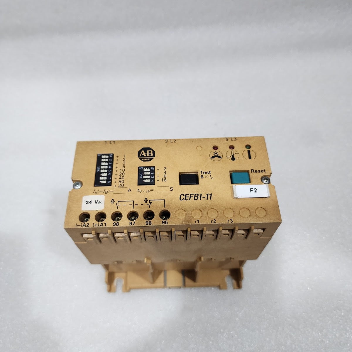 ALLEN BRADLEY CEFB1-11 ELECTRONIC OVERLOAD RELAY
