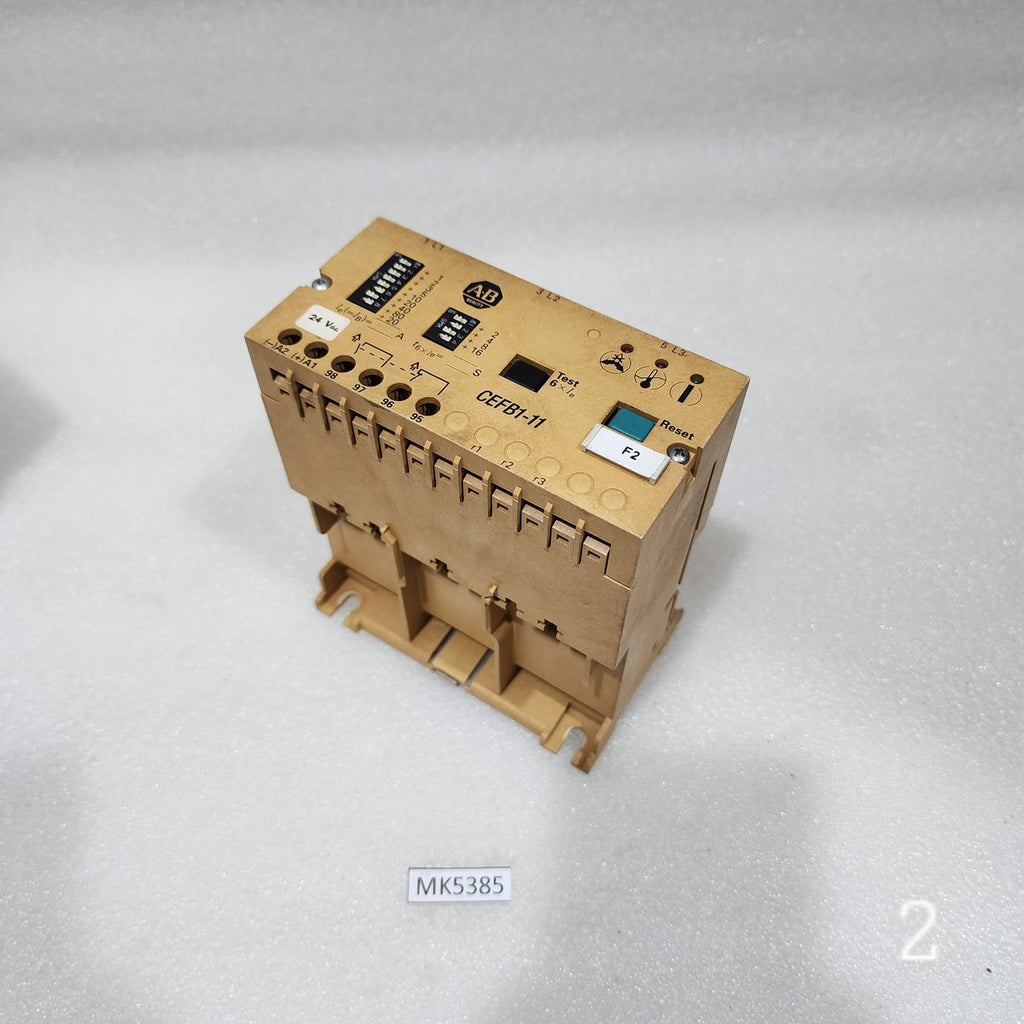 ALLEN BRADLEY CEFB1-11 ELECTRONIC OVERLOAD RELAY