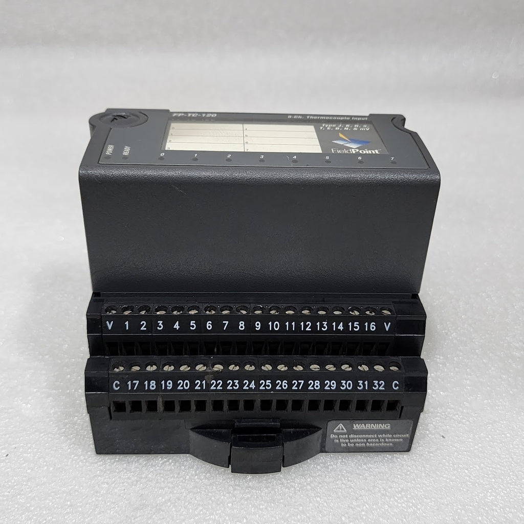 NATIONAL INSTRUMENT FIELD POINT FP-TC-120 8-CH INPUT MODULE