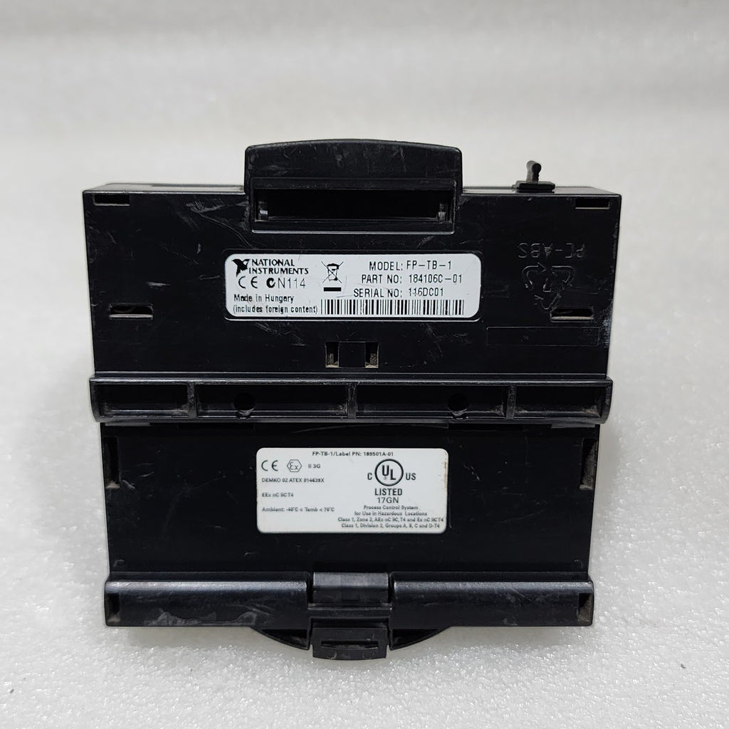 NATIONAL INSTRUMENT FIELD POINT FP-TC-120 8-CH INPUT MODULE