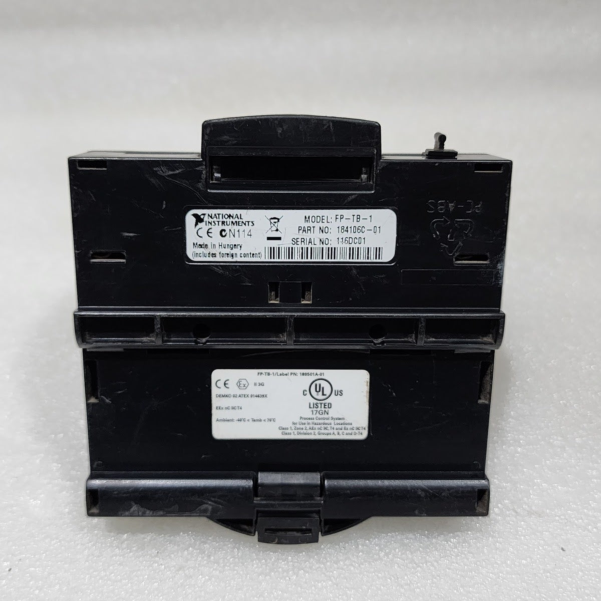 NATIONAL INSTRUMENT FIELD POINT FP-TC-120 8-CH INPUT MODULE