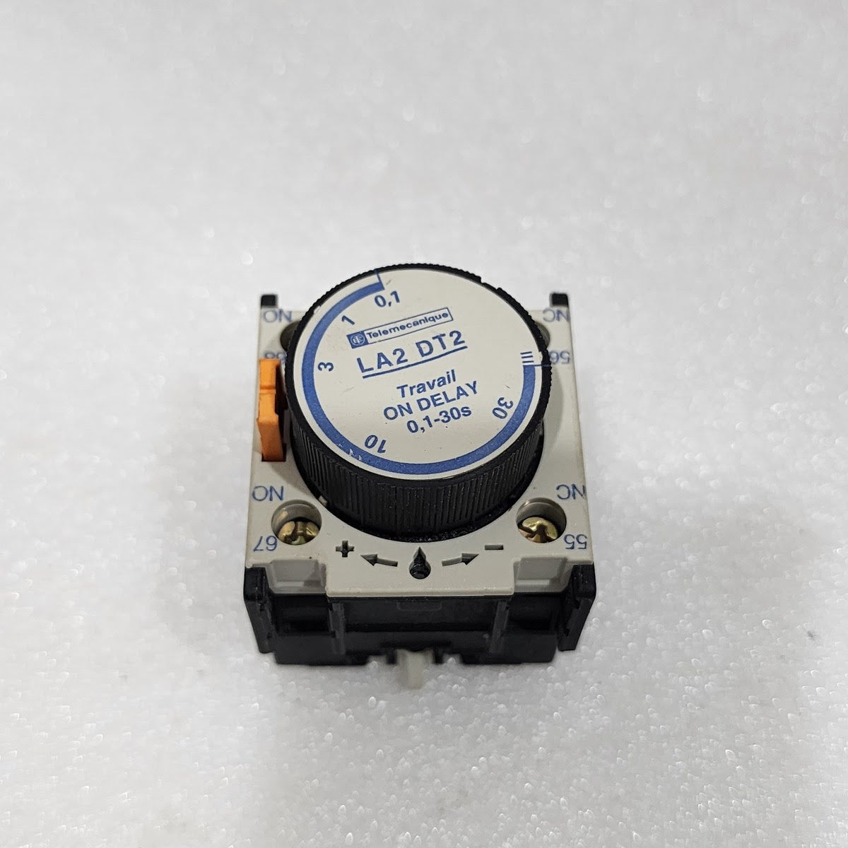 TELEMECANIQUE LA2 DT2 TRAVAIL ON DELAY TIMER 023002 0.1-30S