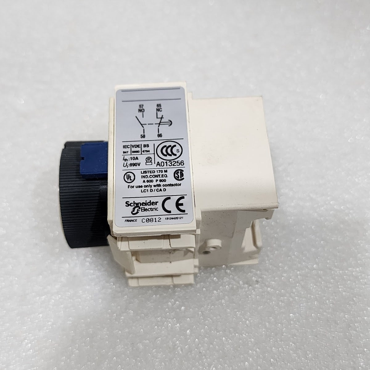 SQUARE D LADR2 OFF DELAY TIMER 0.1-30S 038618 TELEMECANIQUE