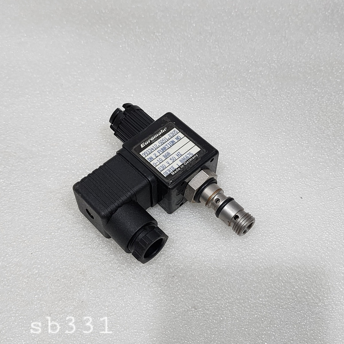 EUROMATIC 9933412.0201.2305 VALVE WITH HERION 0200 COIL