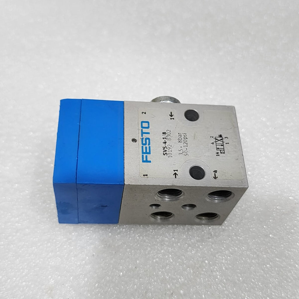 FESTO SVS-4-1/8 SINGLE SOLENOID 10192 B302