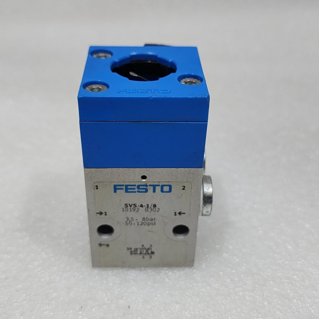 FESTO SVS-4-1/8 SINGLE SOLENOID 10192 B302