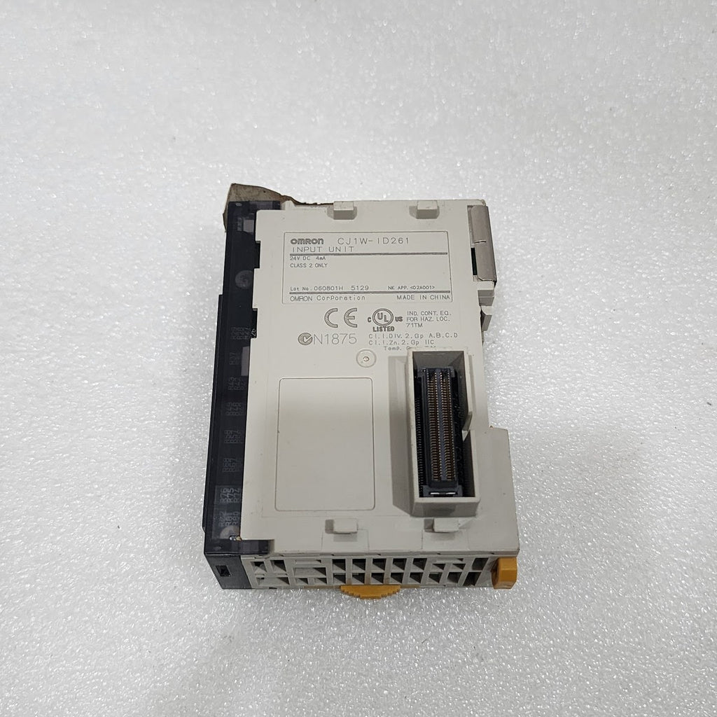 OMRON CJ1W-ID261 INPUT UNIT 24VDC
