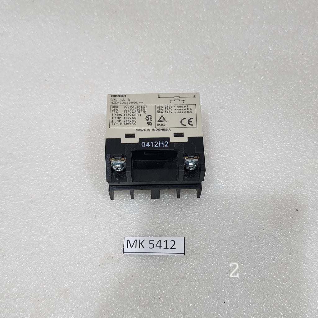 OMRON G7L-1A-B GENERAL PURPOSE RELAY 24VDC