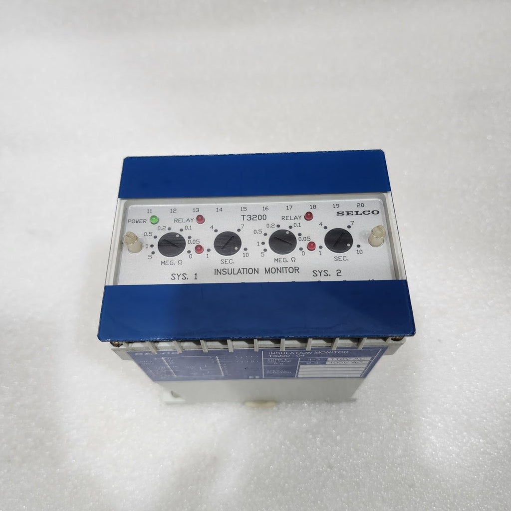 SELCO T3200-04 INSULATION MONITOR 100-110V