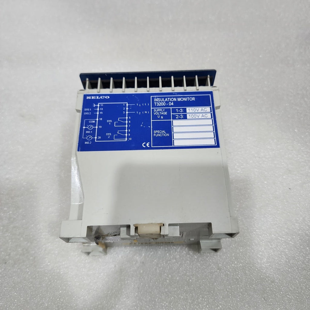 SELCO T3200-04 INSULATION MONITOR 100-110V