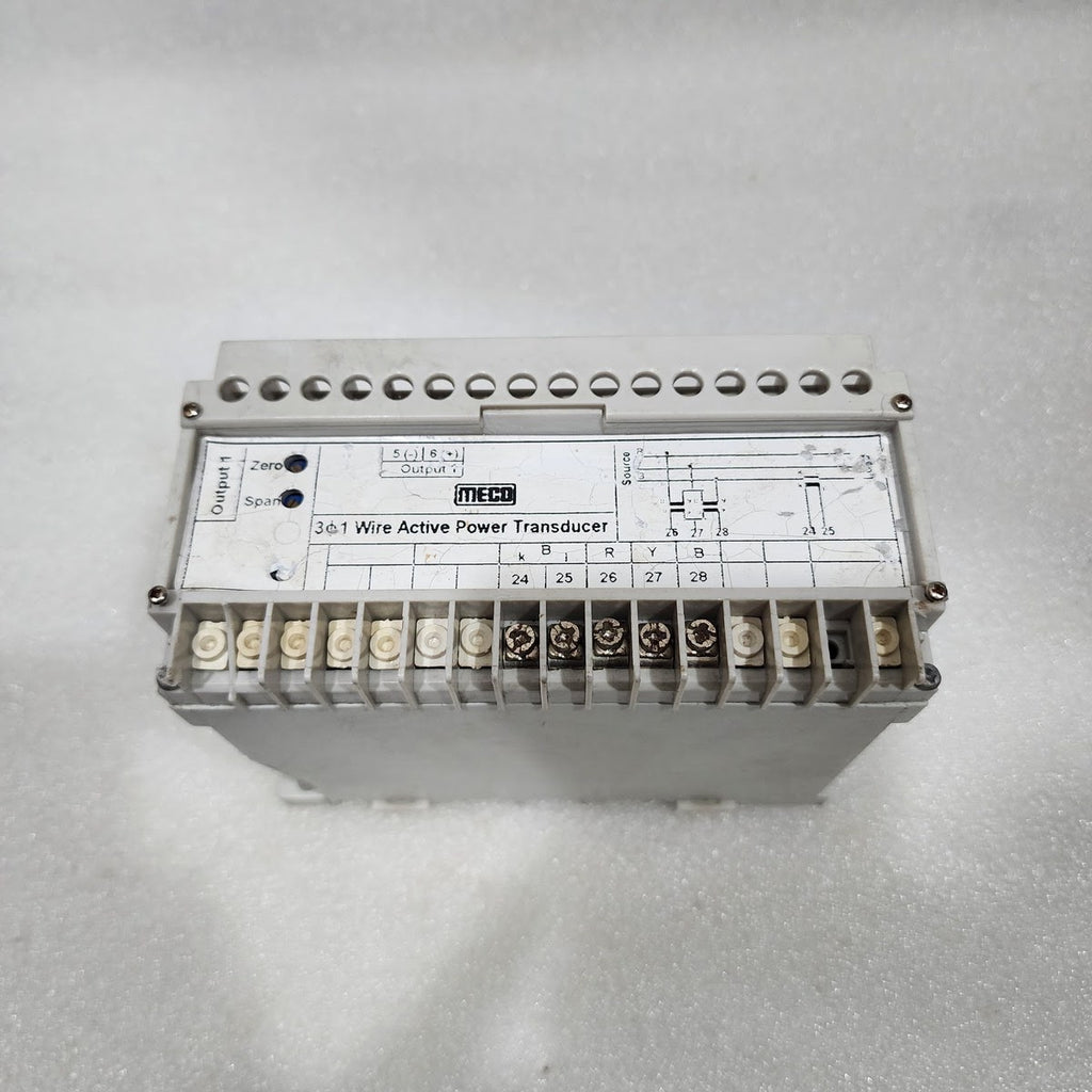 MECO WT31+ML110 POWER LINE TRANSDUCERS 440VAC CT 2000 RANGE 1250KW