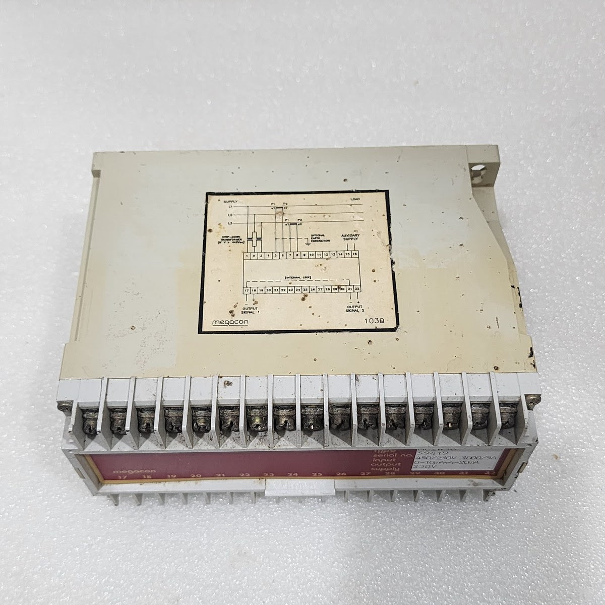MEGACON MC2W3B TRANSDUCER CONTACT INSTRUMENT 230V