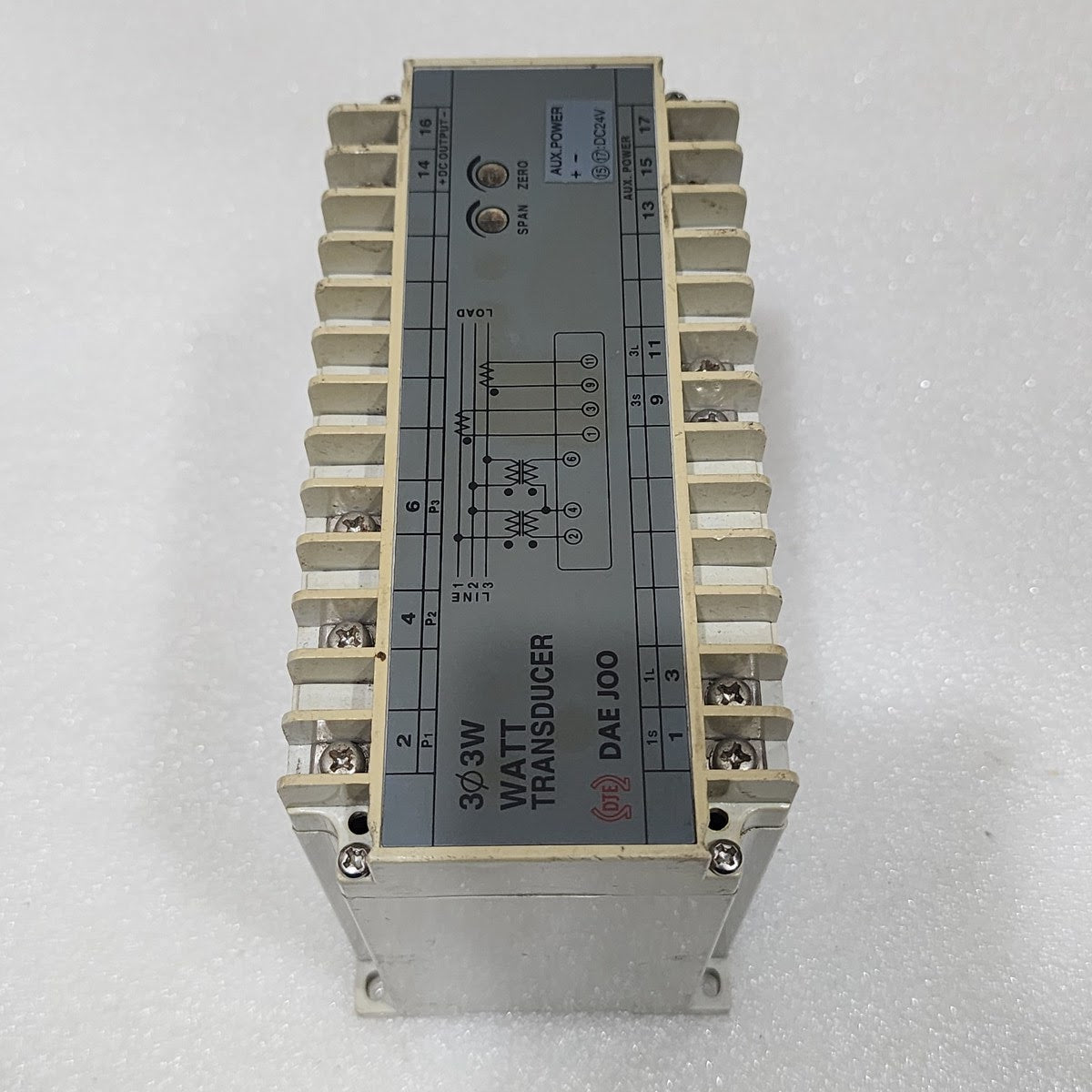 DAE JOO DT-33W-S1D WATT TRANSDUCER 24VDC