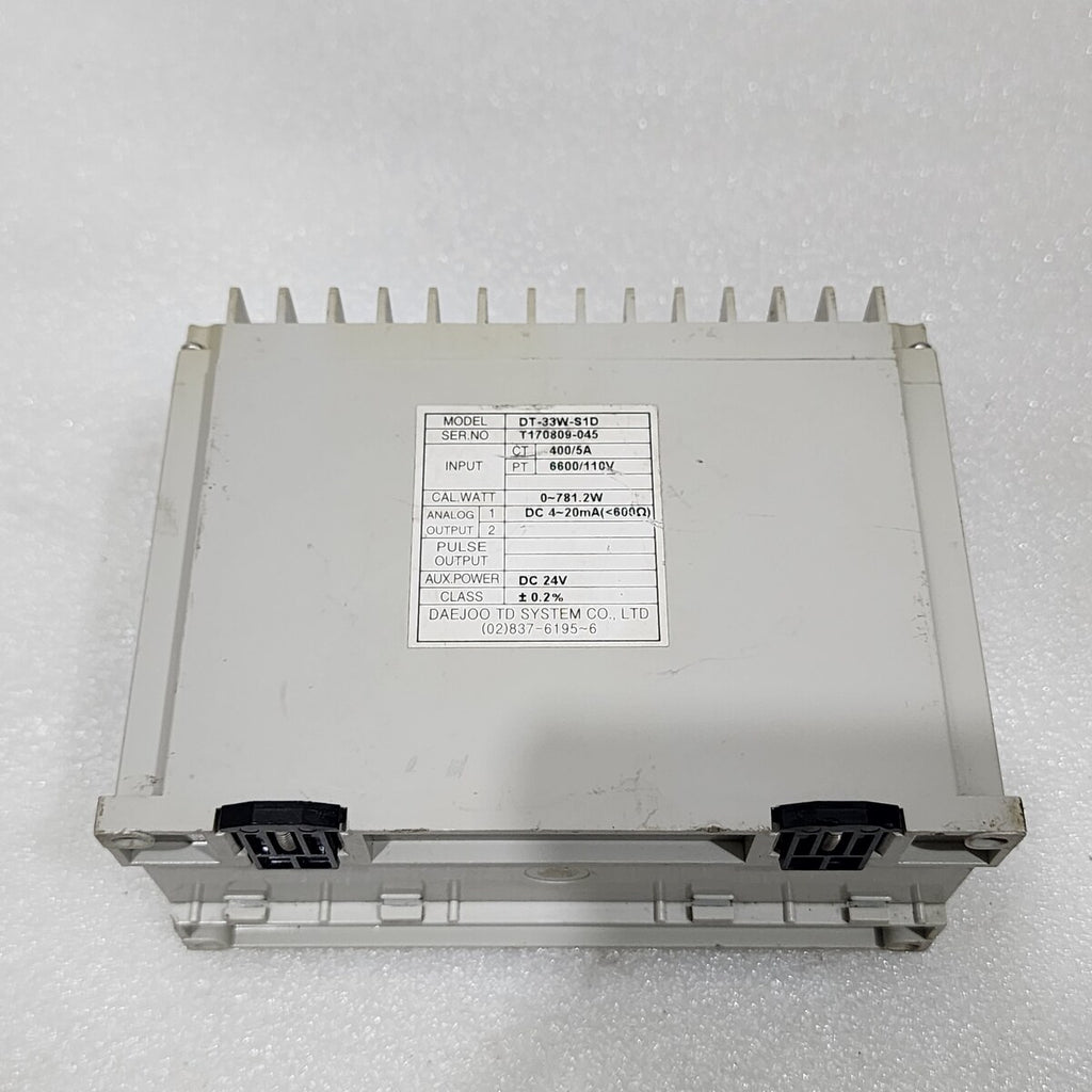 DAE JOO DT-33W-S1D WATT TRANSDUCER 24VDC