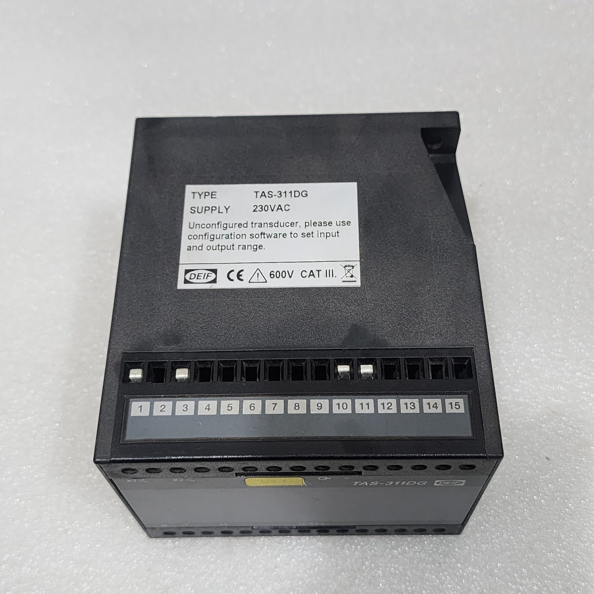 DEIF TAS-311DG SELECTABLE TRANSDUCER 230VAC