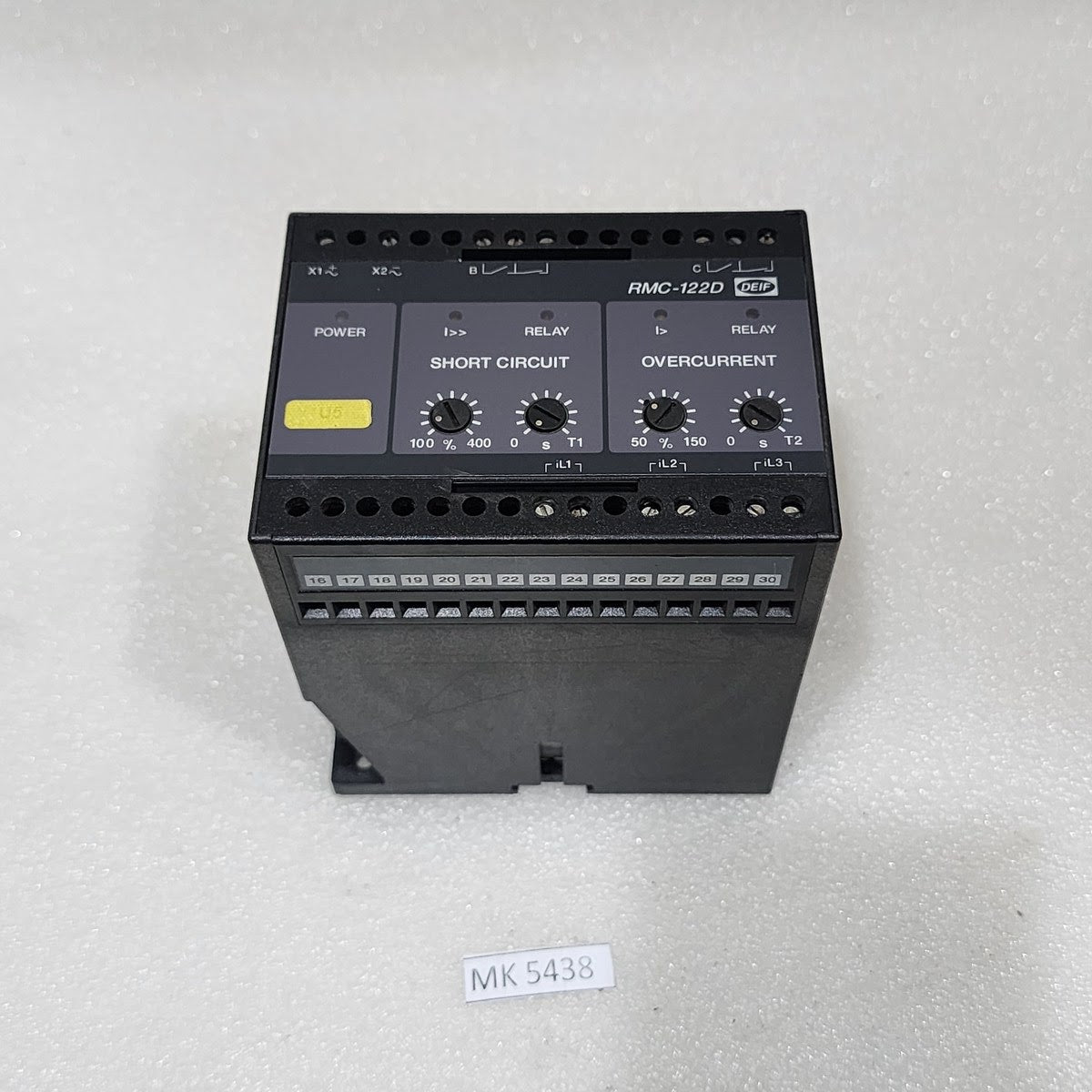 DEIF RMC-122D CURRENT RELAY 230VAC 100051177.10