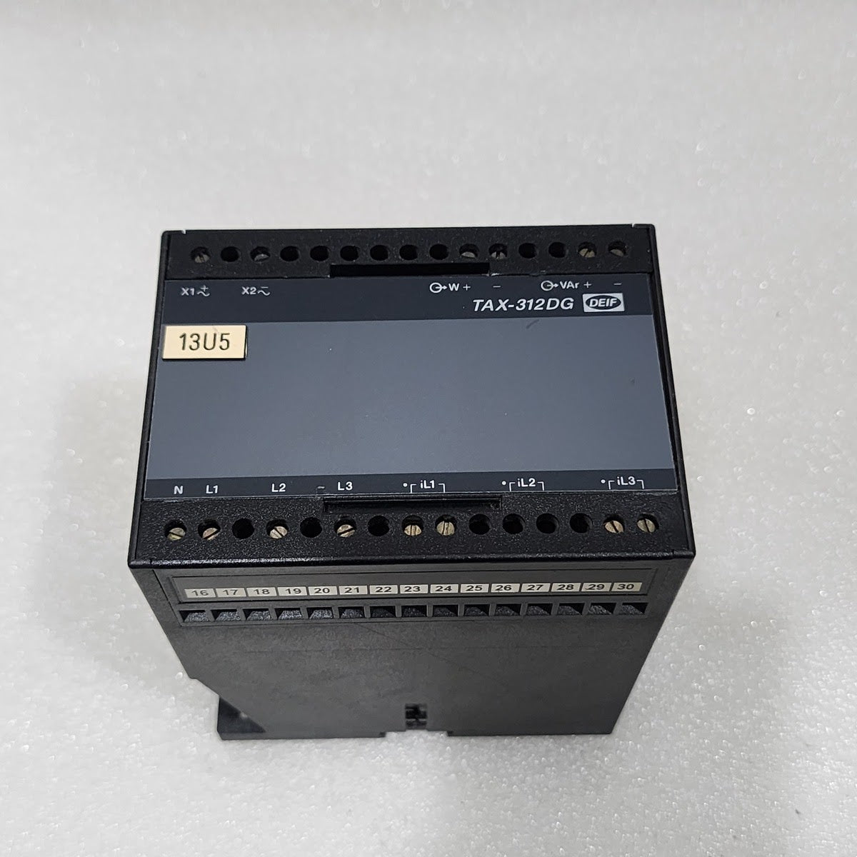 DEIF TAX 312DG DUAL OUTPUT POWER TRANSDUCER 440VAC 407696.10