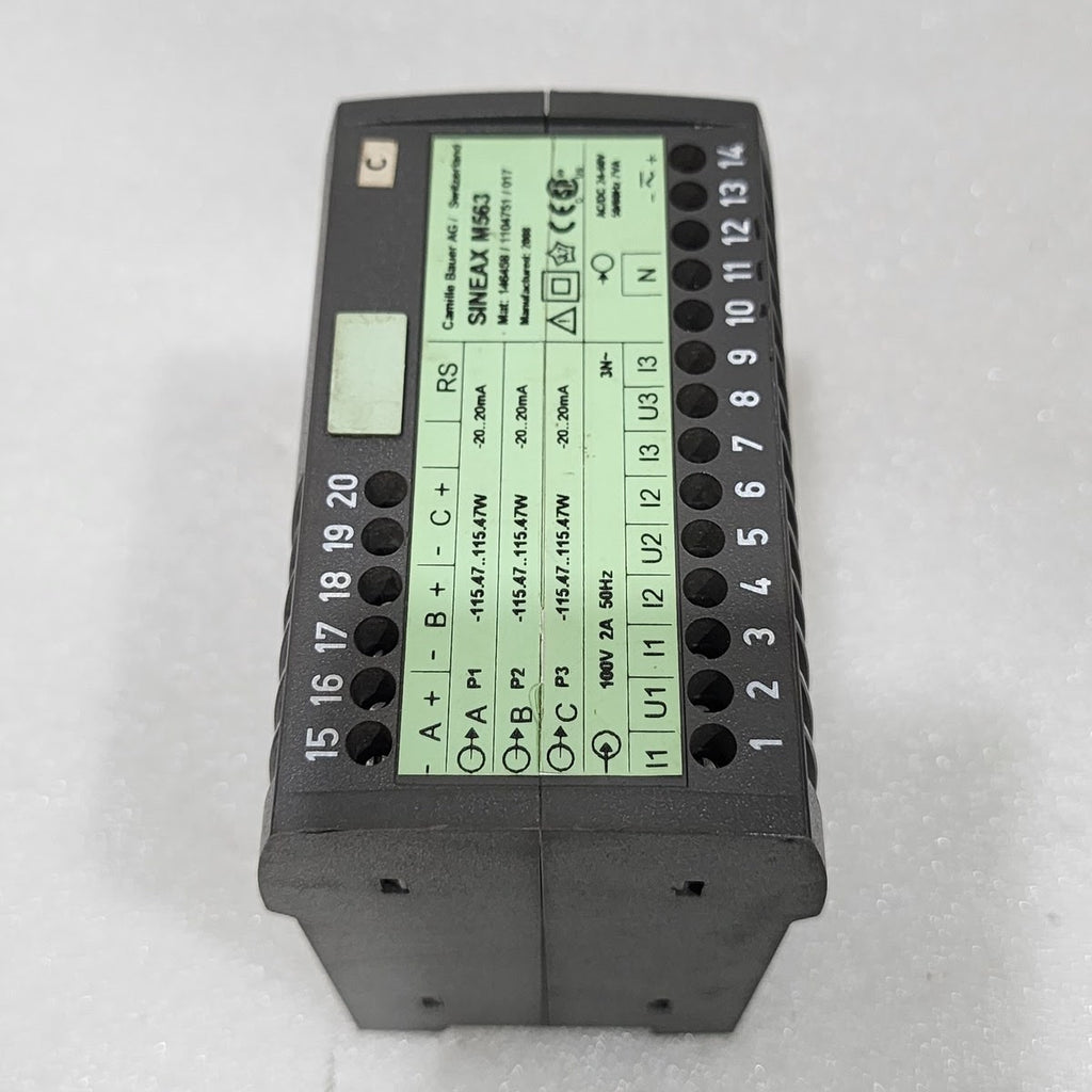 CAMILLE BAUER AG SINEAX M563 MULTI TRANSDUCER 146458 / 1104751 / 017