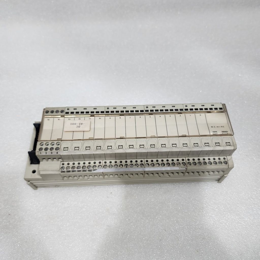 TELEMECANIQUE ABE7-H16S43 16-INPUTS PASSIVE CONNECTION SUBBASE