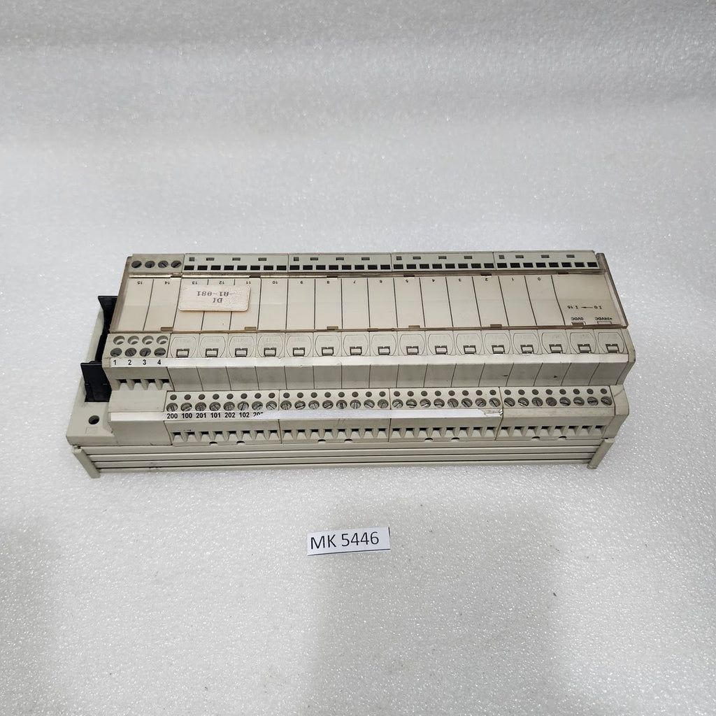 TELEMECANIQUE ABE7-H16S43 16-INPUTS PASSIVE CONNECTION SUBBASE