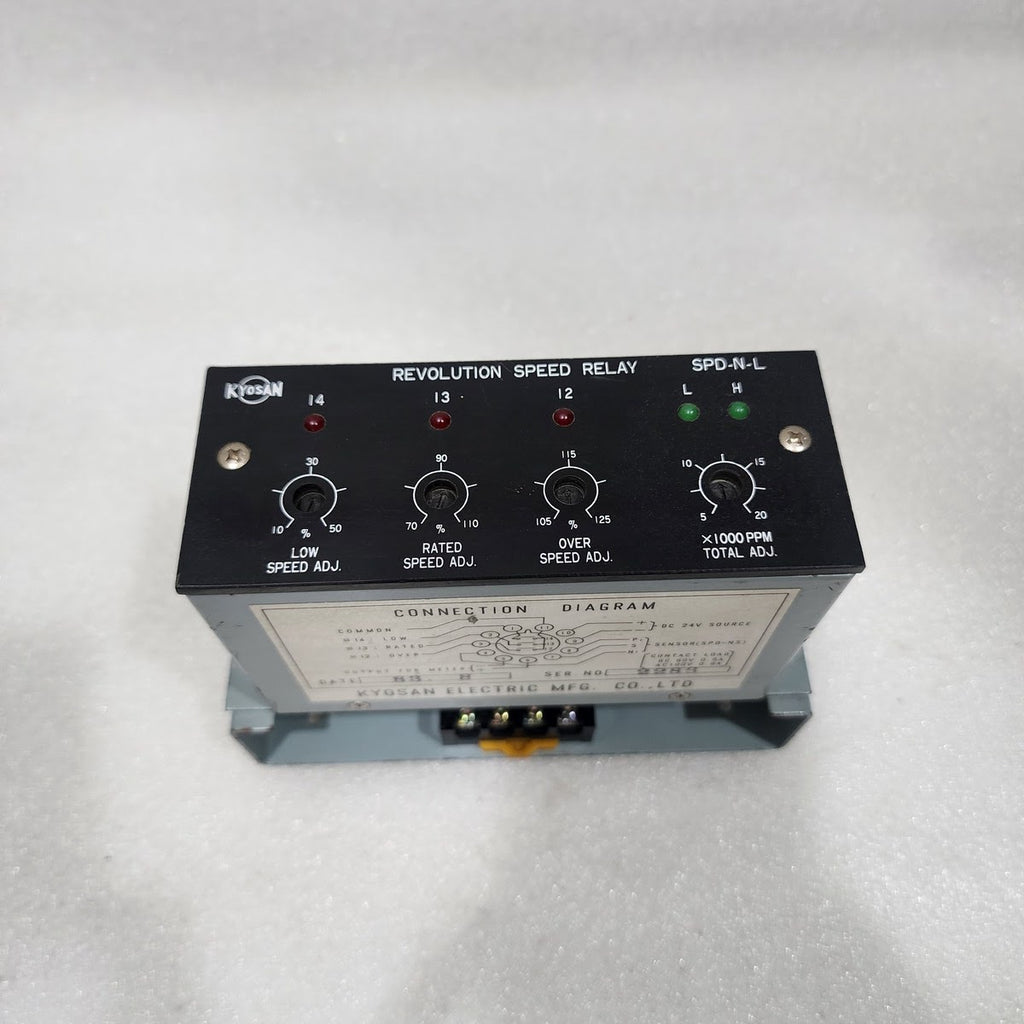KYOSAN SPD-N-L REVOLUTION SPEED RELAY 24V
