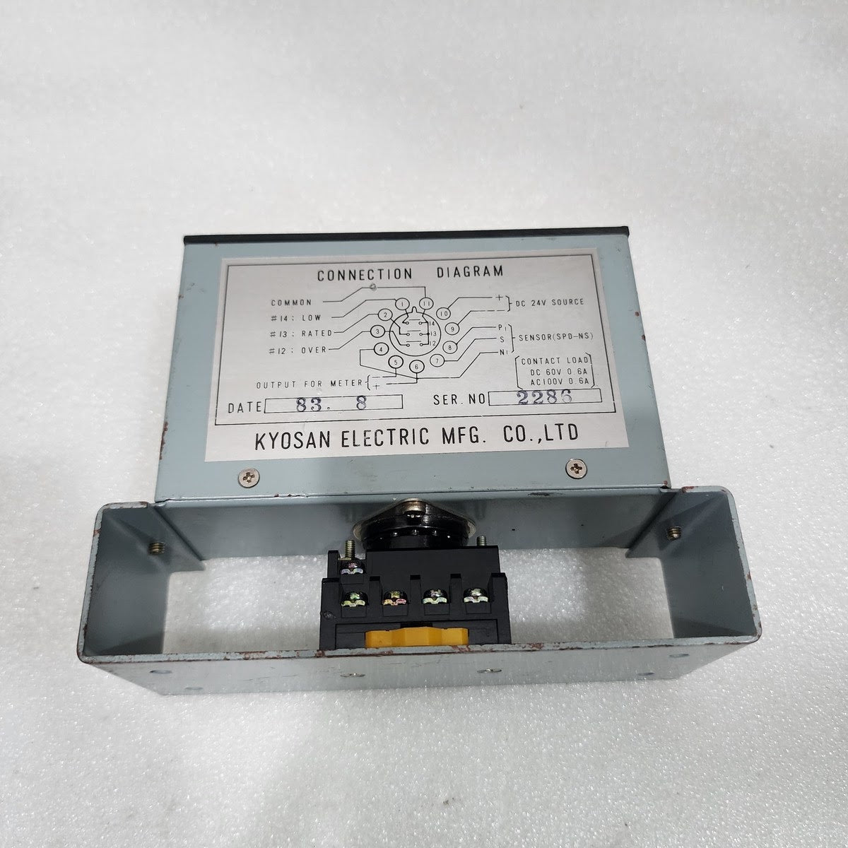 KYOSAN SPD-N-L REVOLUTION SPEED RELAY 24V
